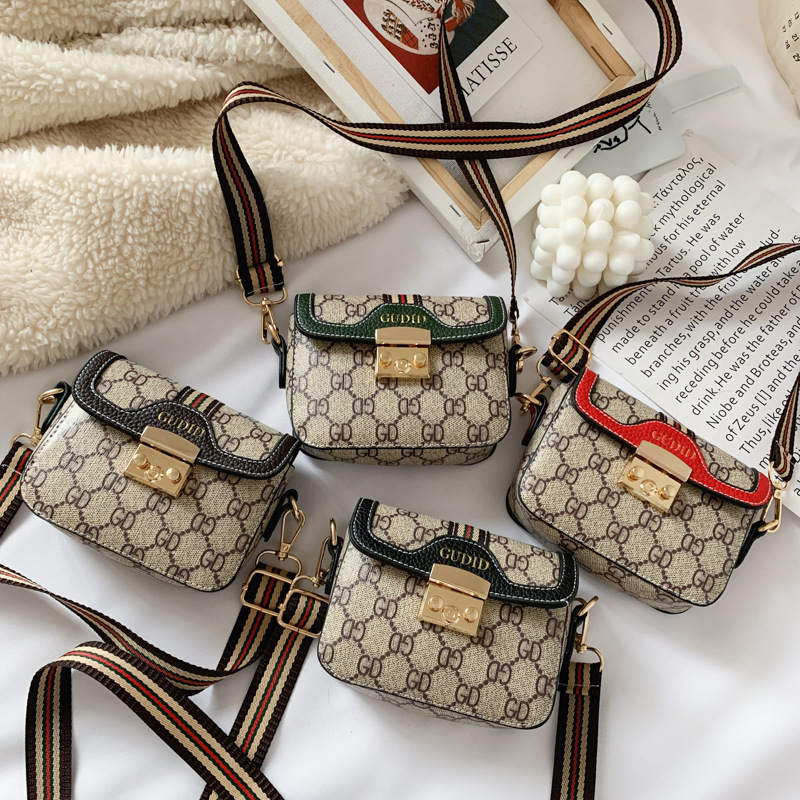 女童包包2020新款时尚小方包洋气百搭儿童斜挎包小女孩公主包|ms