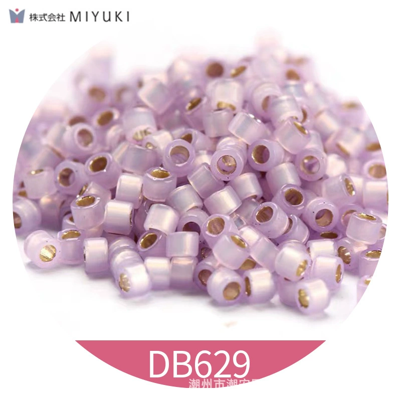 MIYUKI Yuxing Antique Beads Snow-filled Silver Protein Series Wedding and Evening Dress Embroidery Beads