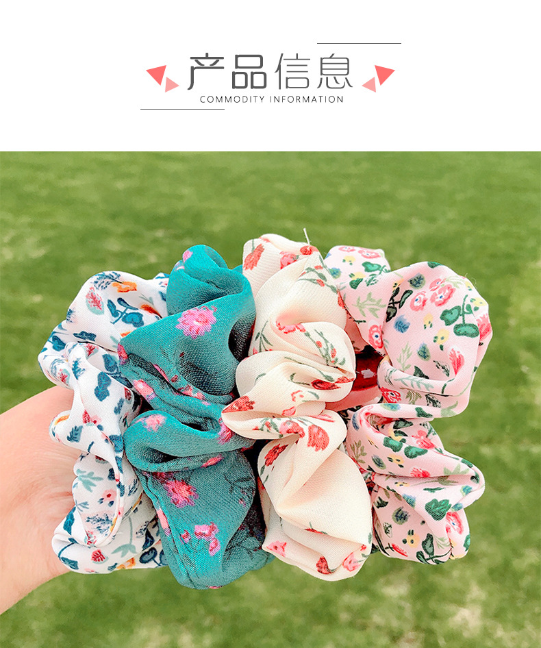 Nueva Moda Flores Dulces Scrunchies Baratos Por Mayor display picture 12