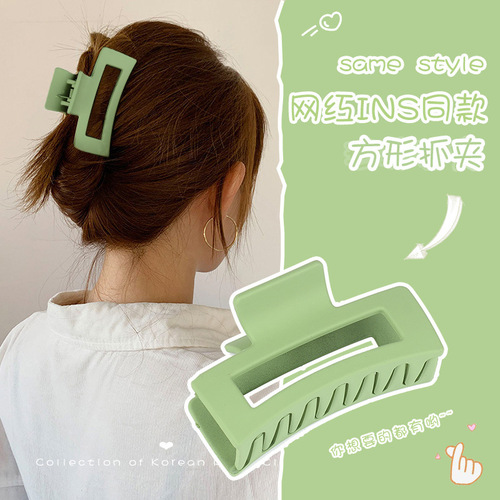 Korean Dongdaemun frosted hair clip French retro small hair clip temperament broken hair bangs clip on the back of the head