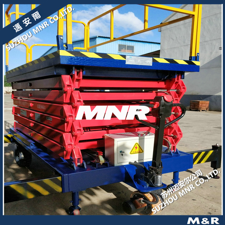 【节省时间】移动式高空厂房维修点灯管线安装修理高效维修平台