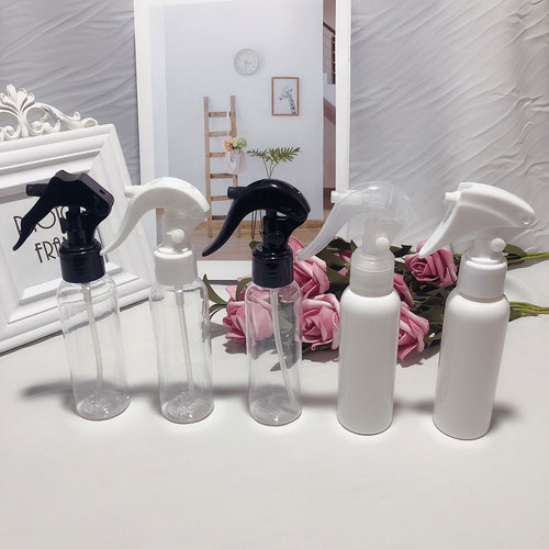 100ml little mouse round shoulder hand-button spray gun plastic spray bottle hair salon disinfection empty hydrosol water agent refill empty bottle