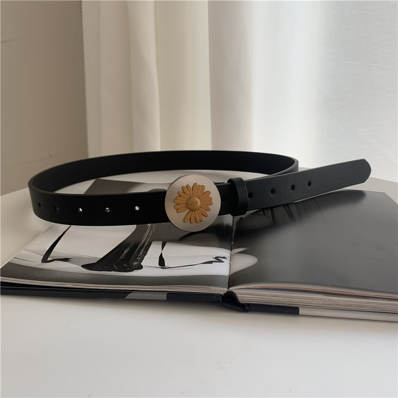 Fashion Daisy Buckle Belt Wholesale display picture 6