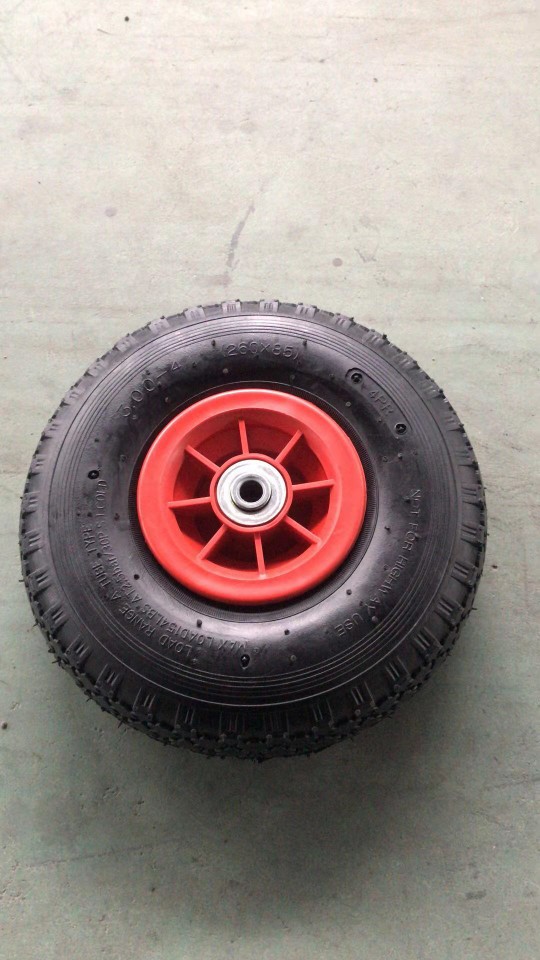 橡胶轮胎300-4充气轮