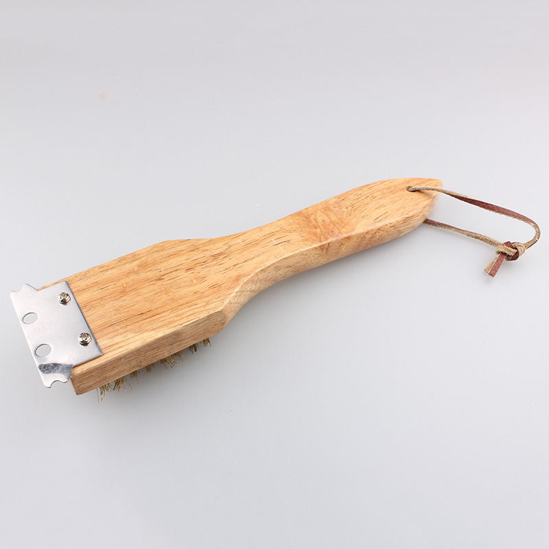 Fábrica directa todo tipo de cepillo de barbacoa cepillo de limpieza barbacoa herramienta cepillo de alambre de cobre cepillo de limpieza de alambre de acero