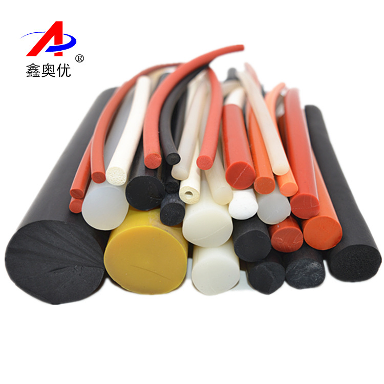 产地货源橡胶棒/硅胶圆条/实心圆棍胶条/圆柱密封条/O型硅橡胶棒