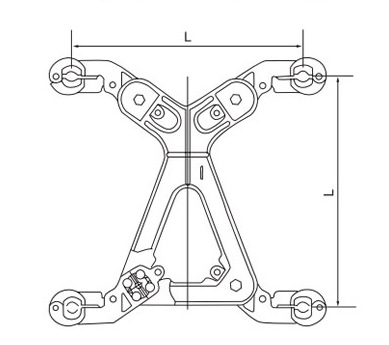 Shun'an Sales JZJ4-3510 Various spacer rods Many products The whole model