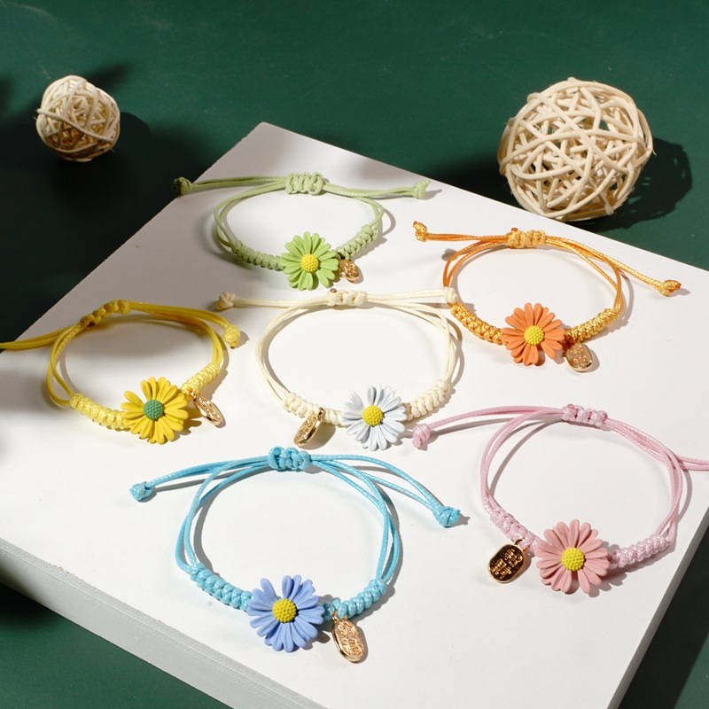 Trend Red Han personality Daisy Bracelet GD Cute girl ins Simplicity Bracelet Stall product