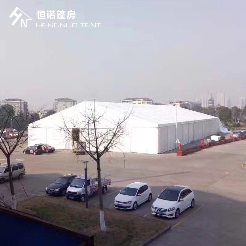 20x50m铝合金仓储篷房 临时移动仓库 方便拆装 材质防火阻燃