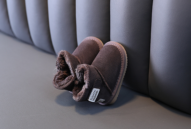 Baby vinterplysch 0-11 år gamla pojkar och flickor snö bomull promenadskor nyfödda babystövlar_voghion.com