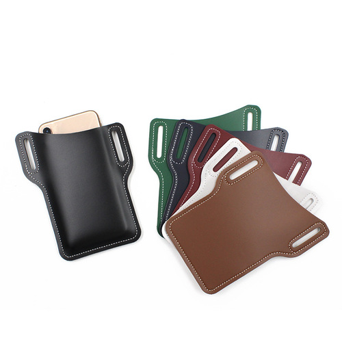 PU mobile phone bag EDC outdoor mobile phone waist bag waist mobile phone bag anti-fall mobile phone case