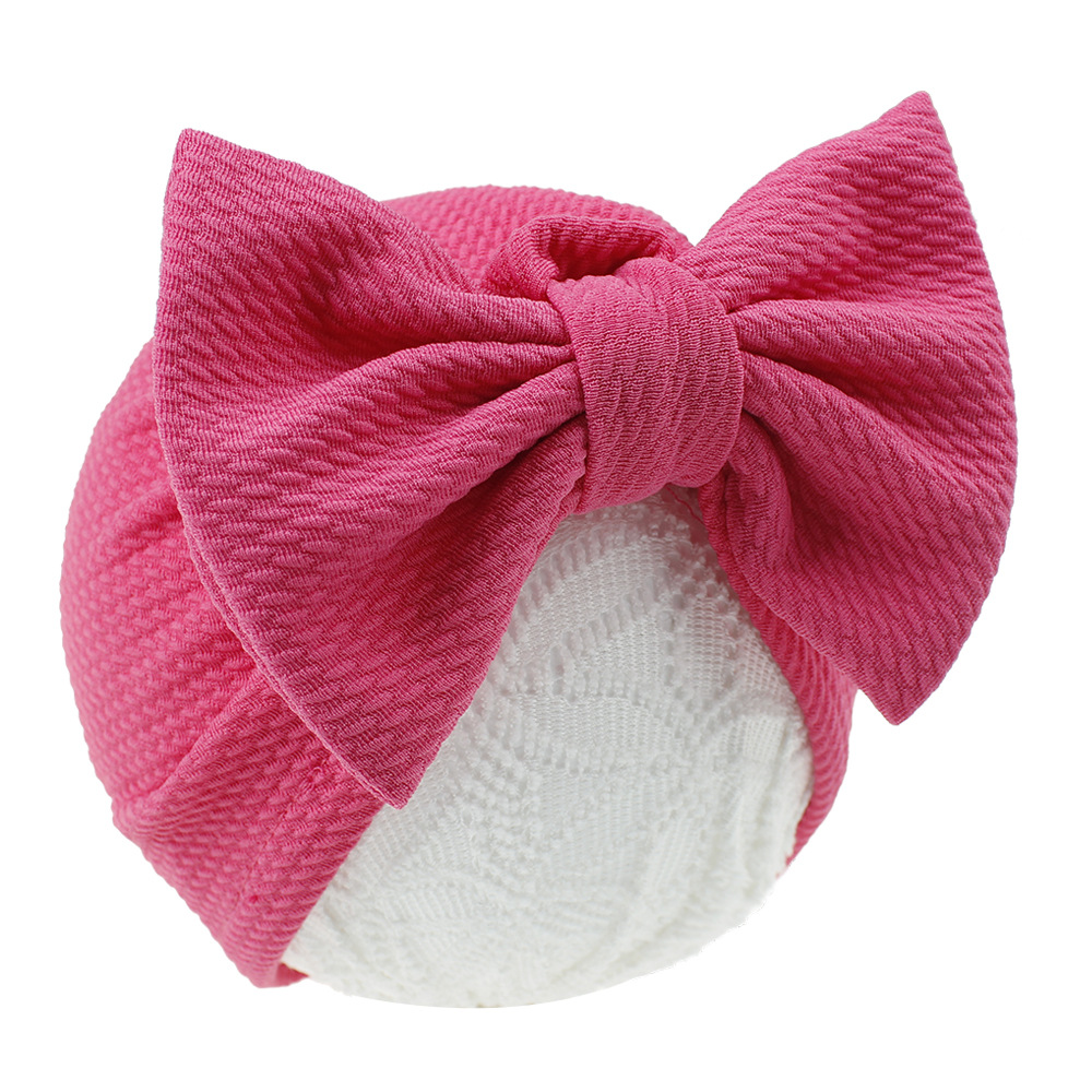 Big Bow Baby Hat 18 Colors New Baby Hat Wholesale display picture 31