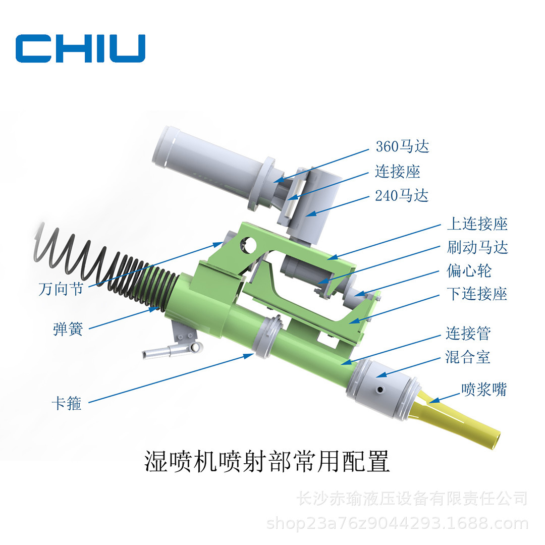 厂家直销长沙赤瑜240（360）螺旋液压摆动马达旋转油缸摆动油缸