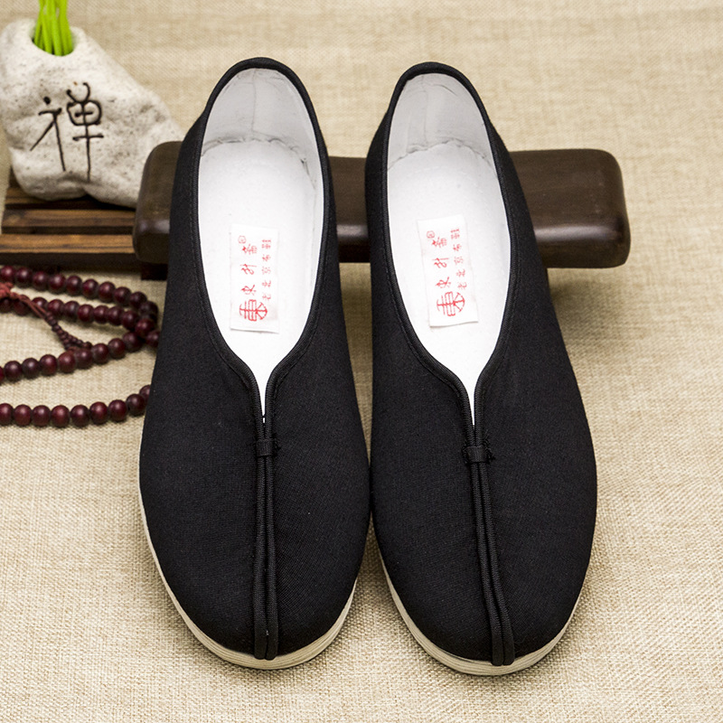 千层底手工老北京布鞋春秋款男士手纳底布鞋经典款布鞋经典手工艺-阿里巴巴