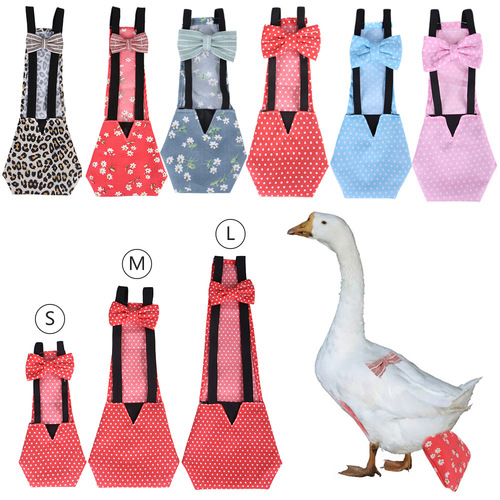 Cross-border new pet diapers, chicken poop diapers, goose and duck diapers, small pet cleaning supplies