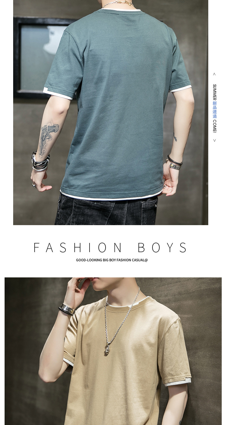 T-shirt homme en coton - Ref 3439204 Image 49