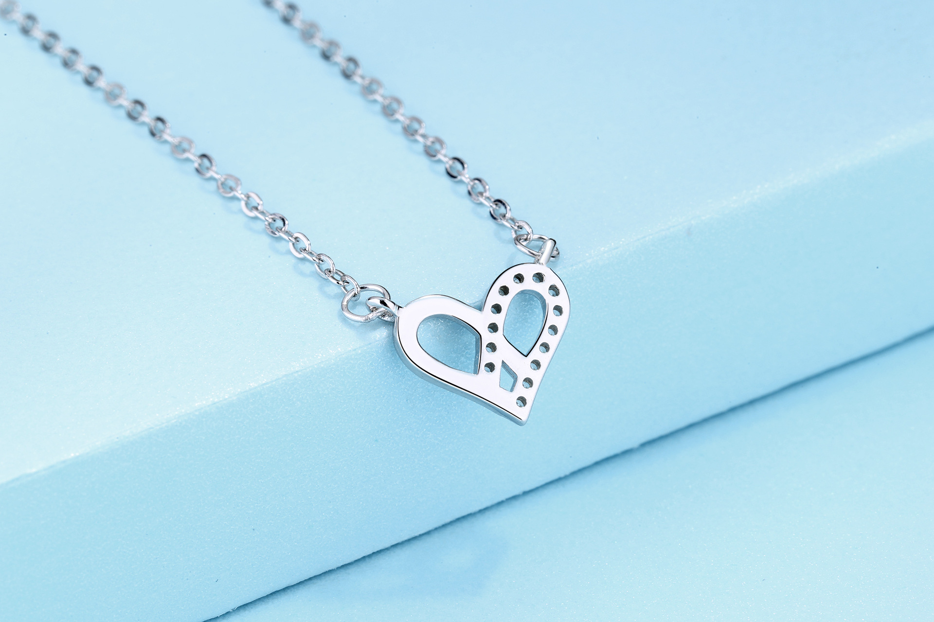 S925 Silver Heart Necklace