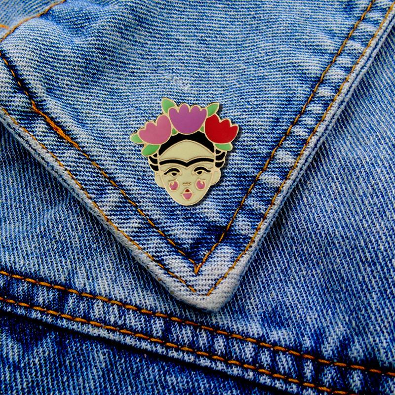 Funny Cartoon Alloy Enamel Women's Brooches display picture 2