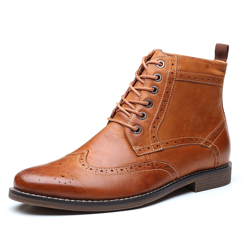 Buy quality Men's Leather Boots, Men's Leather Shoes, Martin Boots, Men