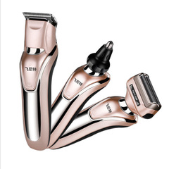 Reversible Multifunction Electric Shaver, Full Body Waterproof Shaving Razor, Hair Trimmer, 3-Count 1-Pack