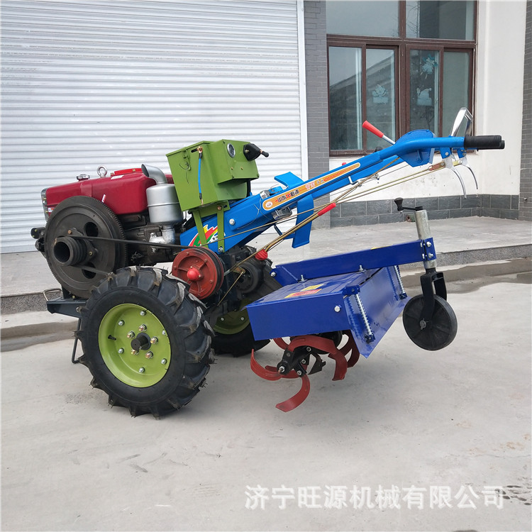 大马力旋耕开沟机柴油电启动自走式手扶车 多功能旋耕起垄手扶车