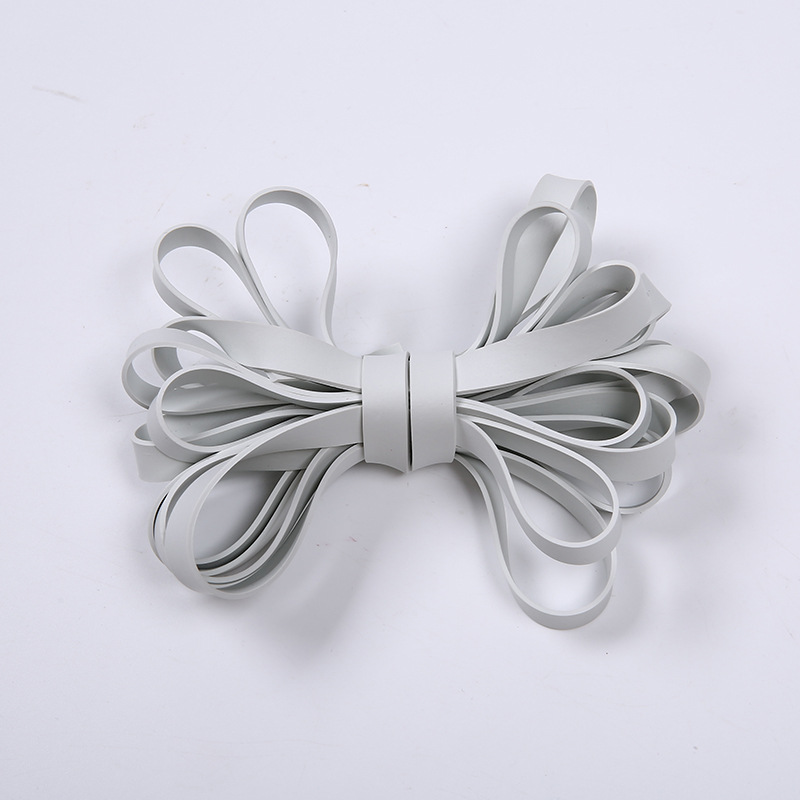 Rubber ecological elastic cable ties, on elastic band