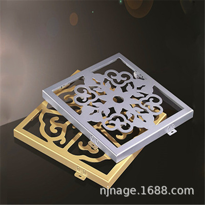Jiangsu manufacturers Fluorocarbon Spraying Aluminum curtain wall machining Interior and exterior Metal Carved Aluminum veneer Provide design