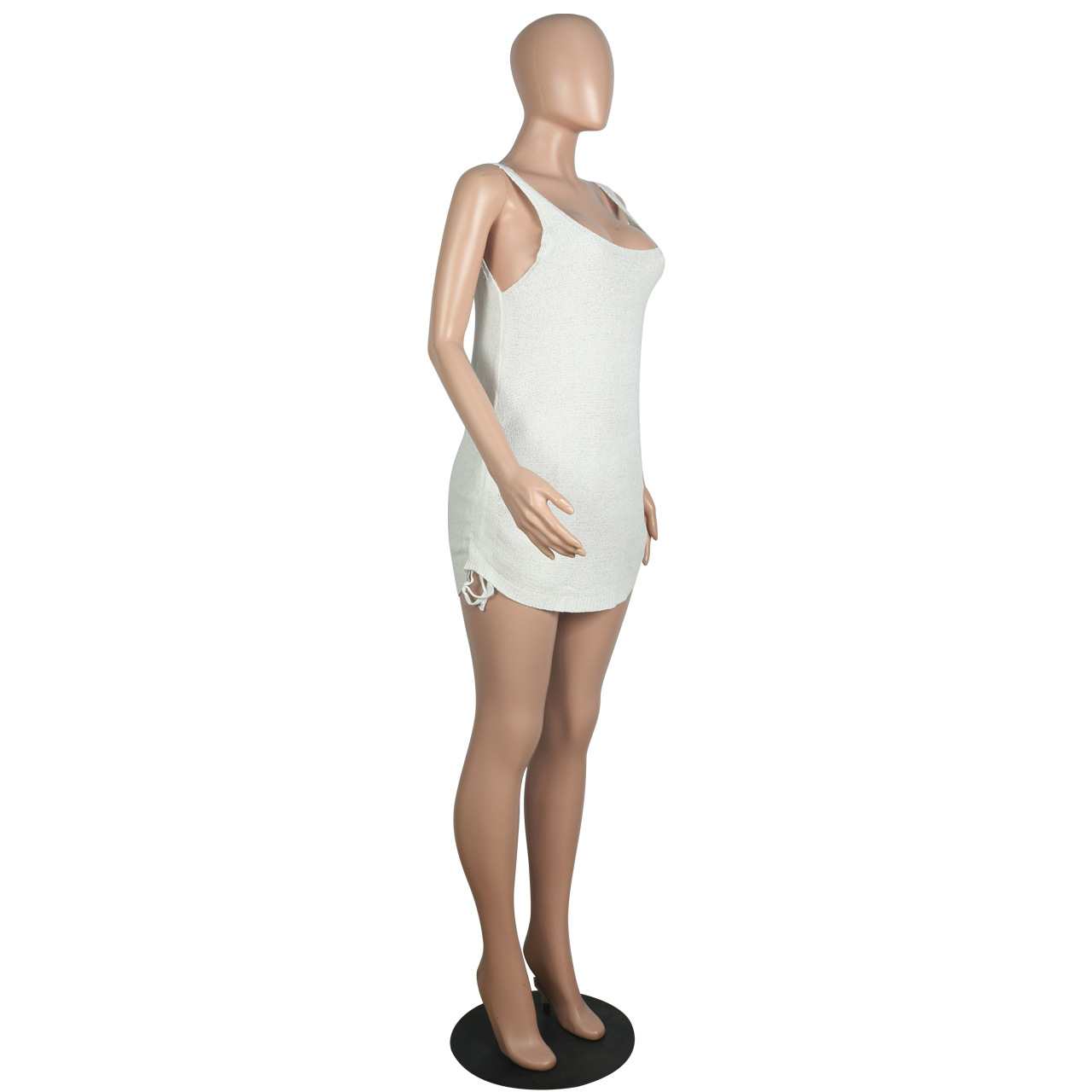 YD038 Clothing Arrival Sexy Slim-Fit Sheath Dress Backless Drawstring Strap Dress for Women