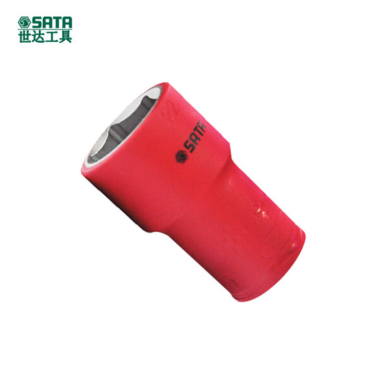 世达 SATA  10mm系列注塑型VDE绝缘套筒18mm  12508-12518