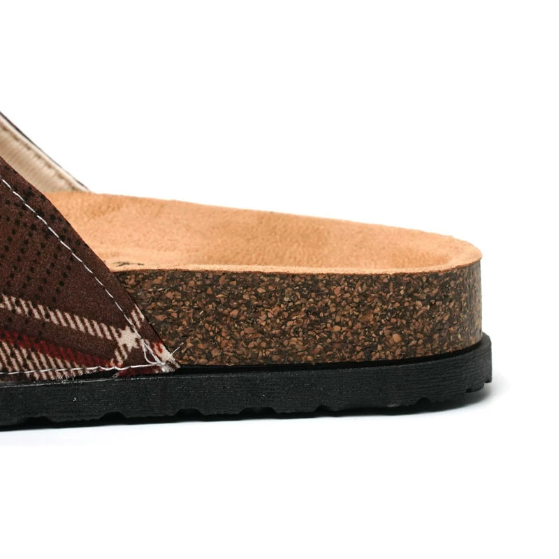 Summer slippers, non-slip beach footwear, slide with bow, custom-made