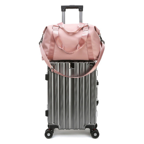 Fitness bag portable yoga bag women's wet and dry separation waterproof large capacity luggage bag short-distance travel bag