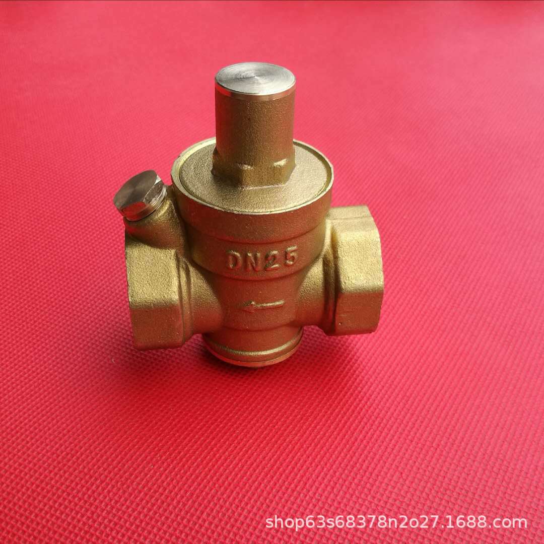 自来水减压阀家用可调1寸管道减压阀稳压阀4分净水器热水器减压阀