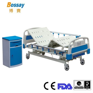 厂家直销ABS医用手动三揺护理床医疗手摇护理床医疗病床