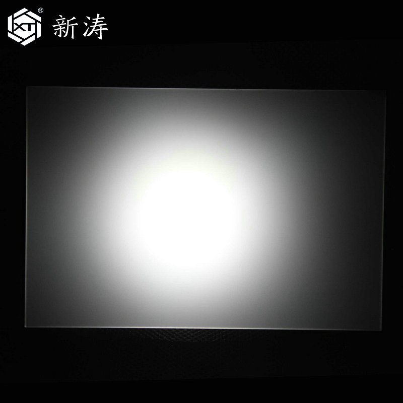 3mm透明磨砂扩散板 PMMA面板灯扩散板 导光扩散板 LED扩散板