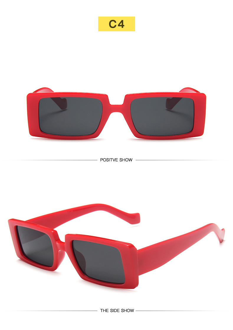 55g Weight UV400 Protection, Resin Lens Material Fashion Style White, Red, Transparent, Champagne, Yellow, Black Color Fashion UV400 Protection Resin Women's Sunglasses 4