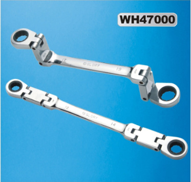 格劳莱全系列可活动高劲双梅花开口快速棘轮扳手