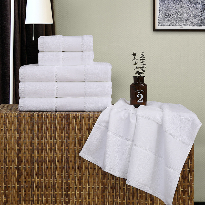 Manufactor Supplying Satin towel hotel hotel towel logo Beauty Cleansing towel wholesale