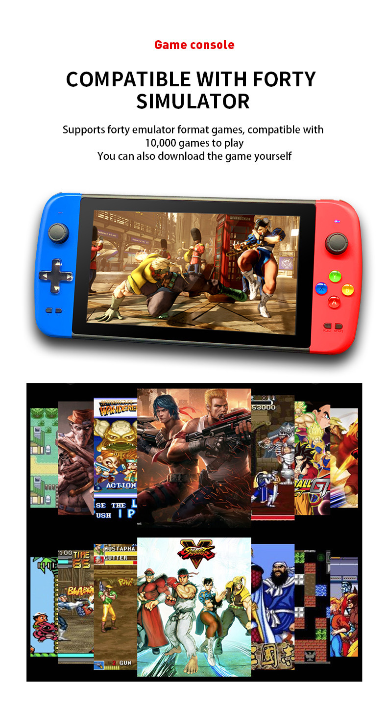 gba拳皇便携式儿童小孩游戏机小型超级玛丽sup