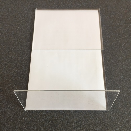 Manufacturer L-shaped table sign acrylic table card office display card table card menu price card payment stand A4