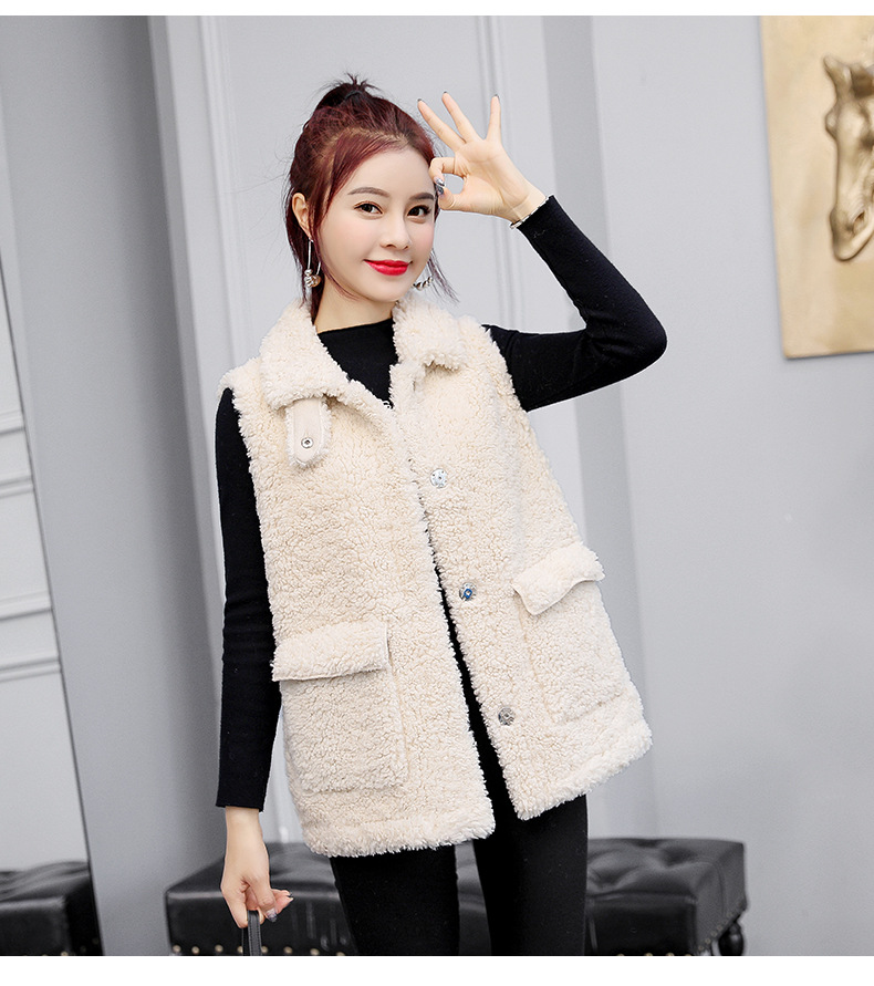 Gilet femme en Fausse laine - Ref 3434710 Image 22