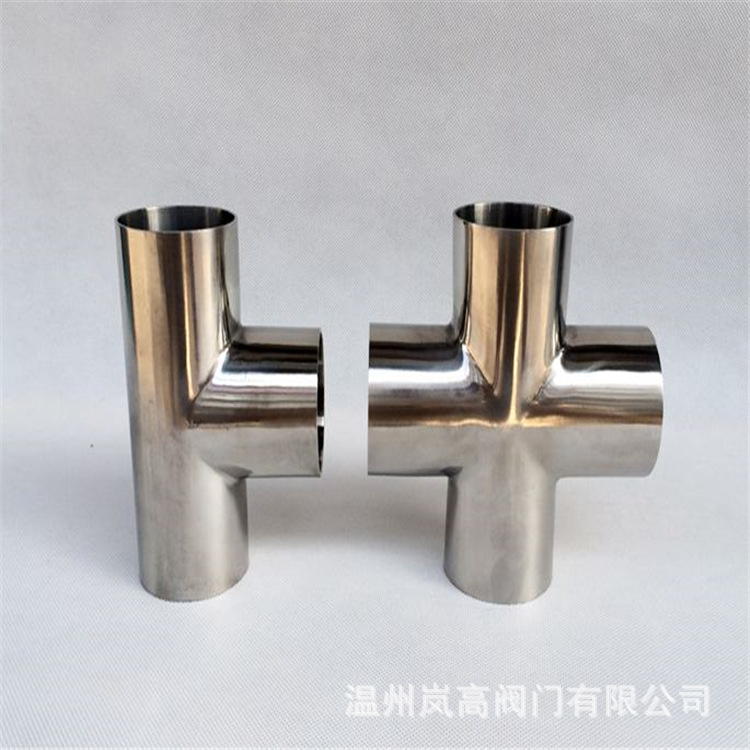 厂家直销 焊接连接 卫生级焊接四通 304不锈钢材质 Φ426