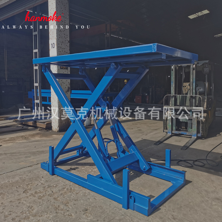 厂家Hanmoke1吨电动升降货梯厂房液压高品质简易升降机源头工厂