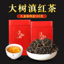 2022年雲南勐海大樹紅茶蜜香濃香 250g罐裝禮盒裝滇紅茶 批發