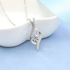 Universal necklace, pendant, silver 925 sample, simple and elegant design, wholesale