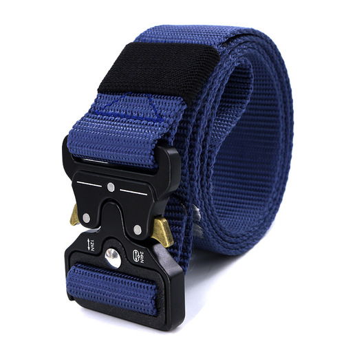Military fan quick release 3.8cm men's multifunctional military training outdoor belt cobra buckle nylon tactical belt