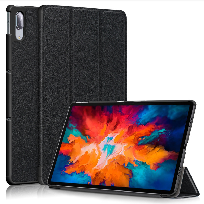 For Lenovo p11 pro protective case small new pad pro 11.5 TB-J706F/N flat tri-fold leather case
