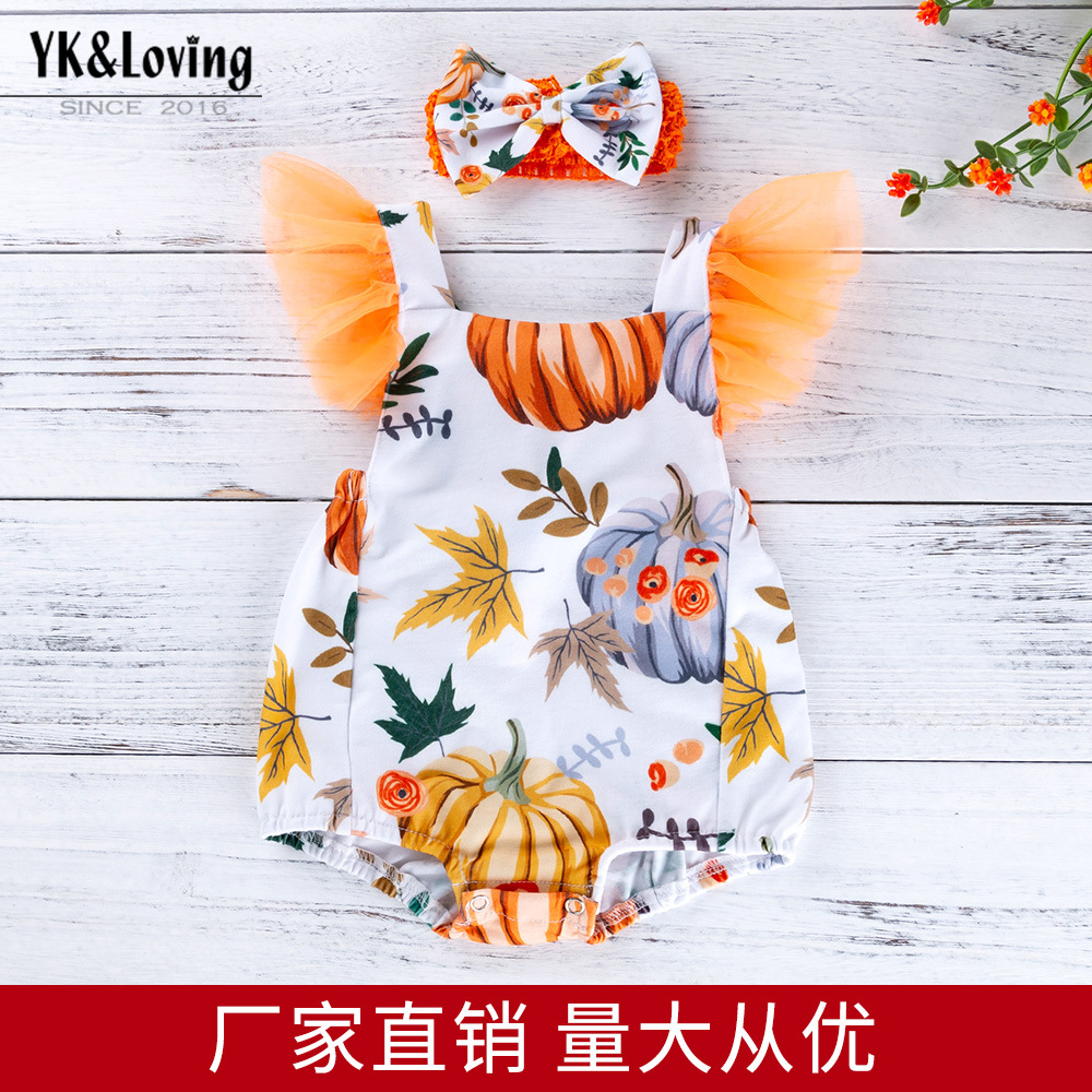 Halloween new children's clothing ins ho...