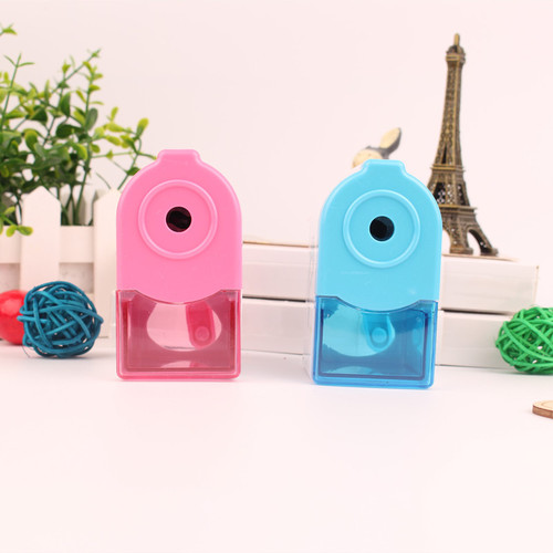 Creative automatic pencil sharpener cartoon mechanical pencil sharpener children's hand-crank pencil sharpener stationery wholesale pencil sharpener