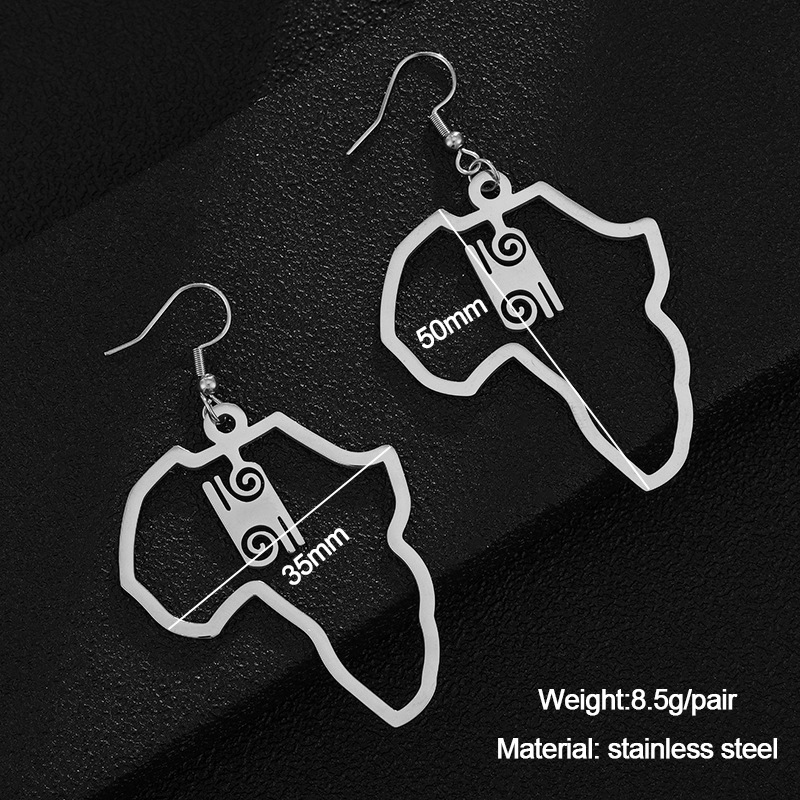 Earrings Classification 201 Stainless Steel Material Geometric Pattern Women'S Gender Fashion Style Water Plating 18K Gold Plated Geometric 201 Stainless Steel Fashion Earrings