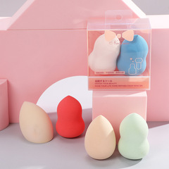Beauty sponge, super soft, non-eating powder makeup makeup sponge, egg gourd, oblique cut powder puff, air cushion, wet and dry set